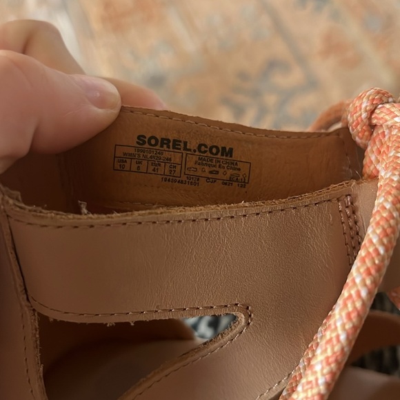 Sorel Cameron Platform Gladiator Sandal, Honest Beige Gum 17 - 10 - Picture 10 of 10